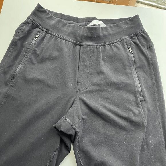 Lululemon Black Men's Yoga Studio Pants Drawstring Waist Size M - Picture 10 of 16